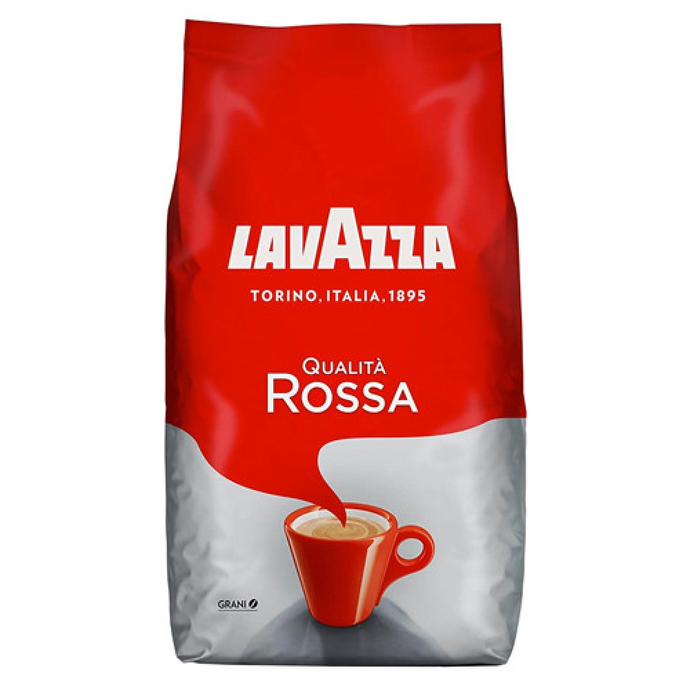 Кава Lavazza Qualita Rossa Лавацца Росса в зернах 1 кг