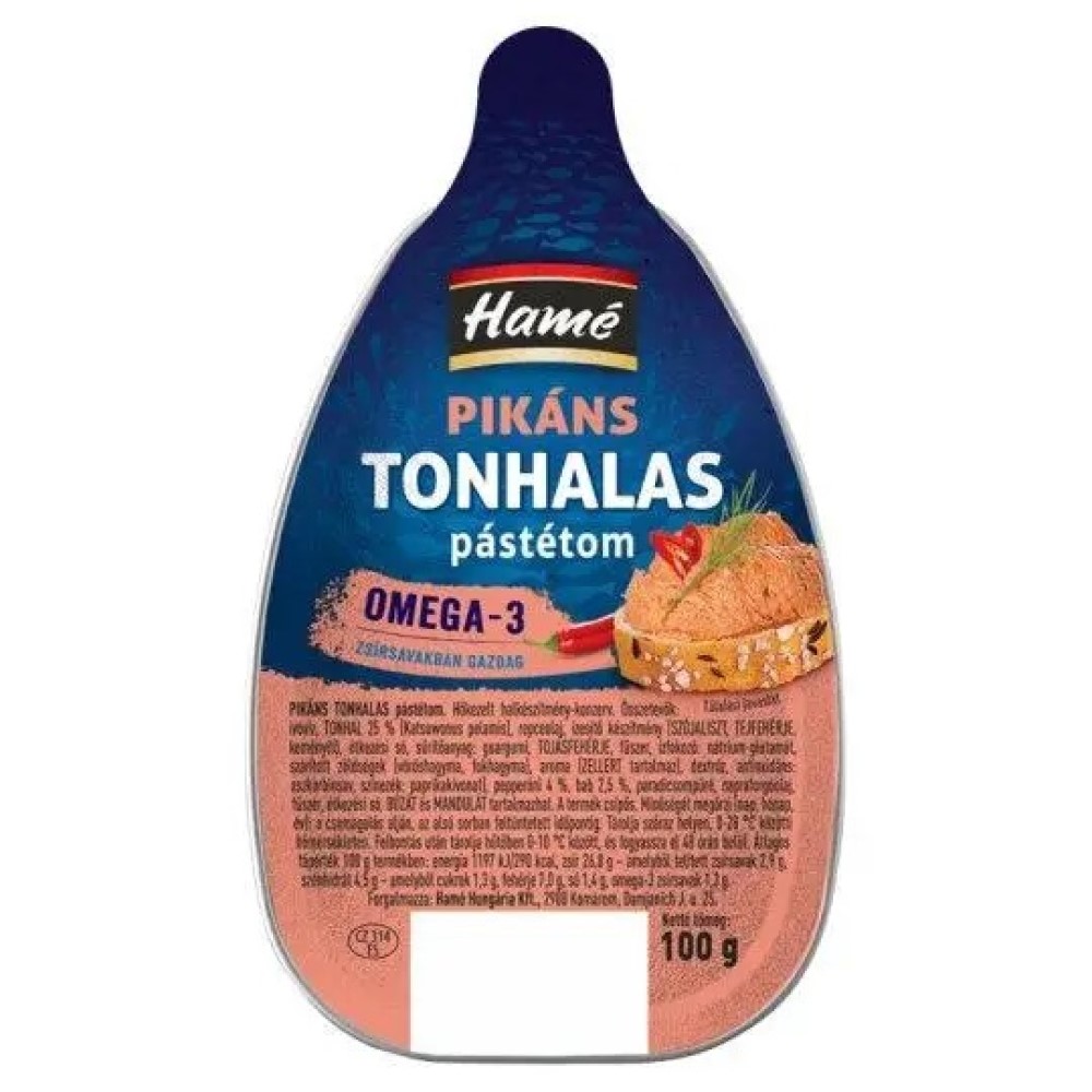 Паштет із тунцем Pikans Tonhalas pastetom Hame