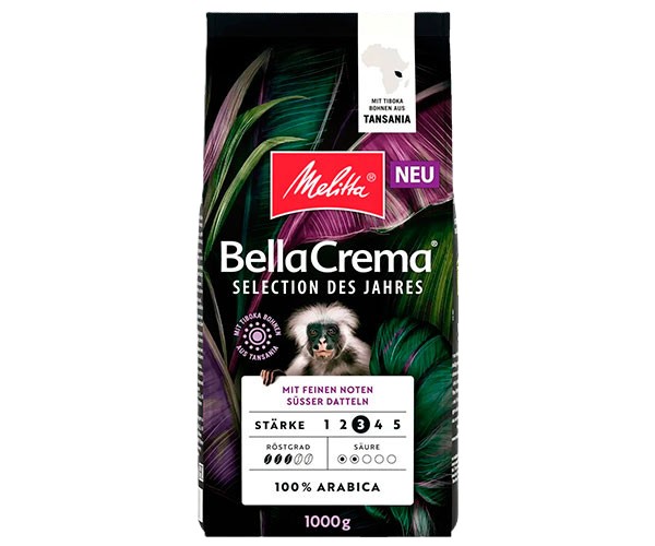 Кофе в зернах Melitta BellaCrema Selection des Jahres 1 кг