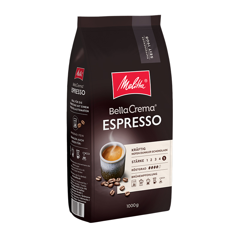 Кава Melitta BellaCrema Espresso в зернах 1 кг