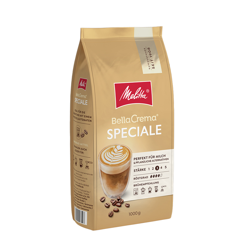 Кава Melitta BellaCrema Speciale в зернах, 1 кг