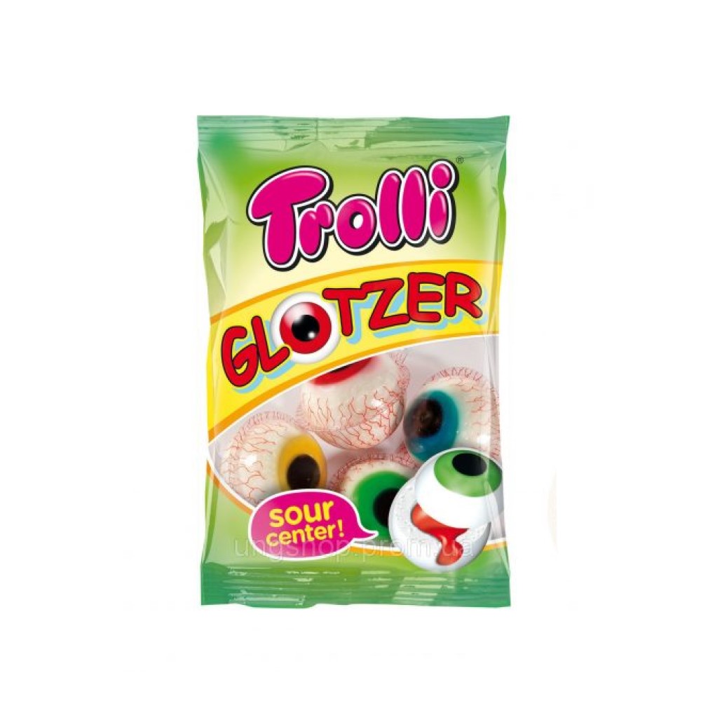 Жевательные конфеты Тролли (глаза) Trolli Glotzer
