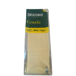Сир нарізка Гауда Gauda Swiadowid 1kg