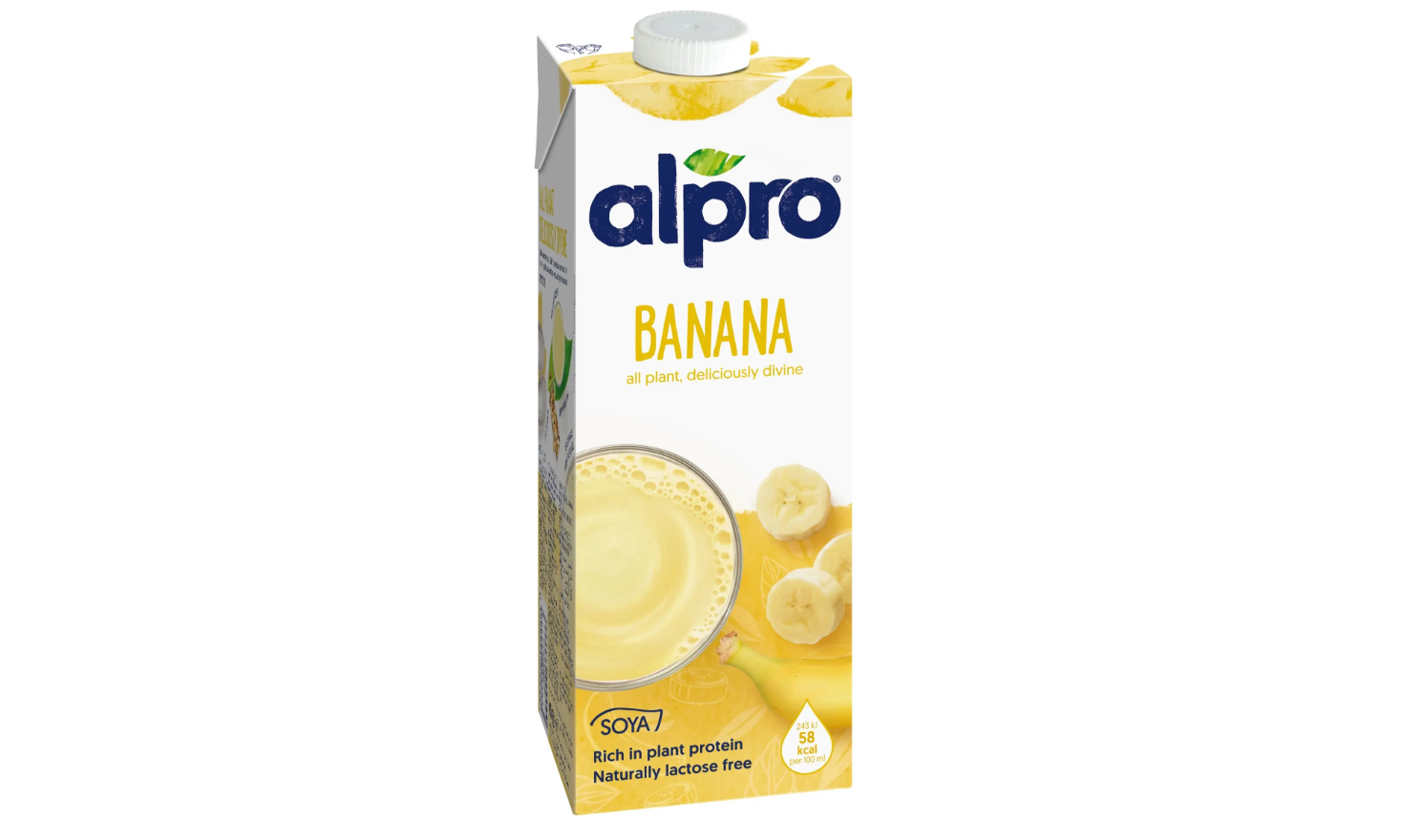 Бананово-соевый напиток Alpro 1 Л