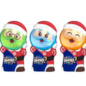 Фигурка шоколадная Nestle Smarties Санта с цветным драже в ассортименте 85г