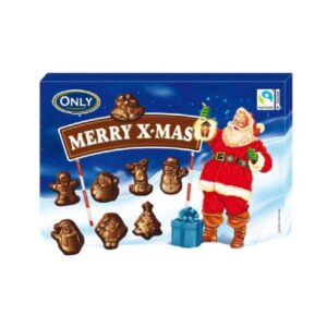 Новорічні шоколадні фігурки Only Merry X-Mas 100 г Австрія
