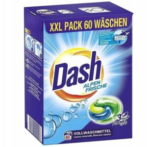 Капсули для прання Dash 3 в 1 універсальні 60 шт.