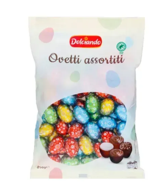 Шоколадные яйца Dolciando 850g