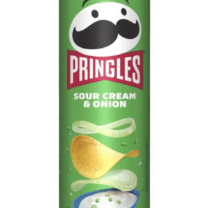 Чіпси Pringles Sour Cream & Onion Сметана-цибуля, 165 г