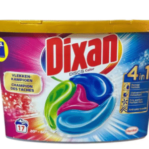 Капсули для прання Dixan discs color 4in1,17 шт