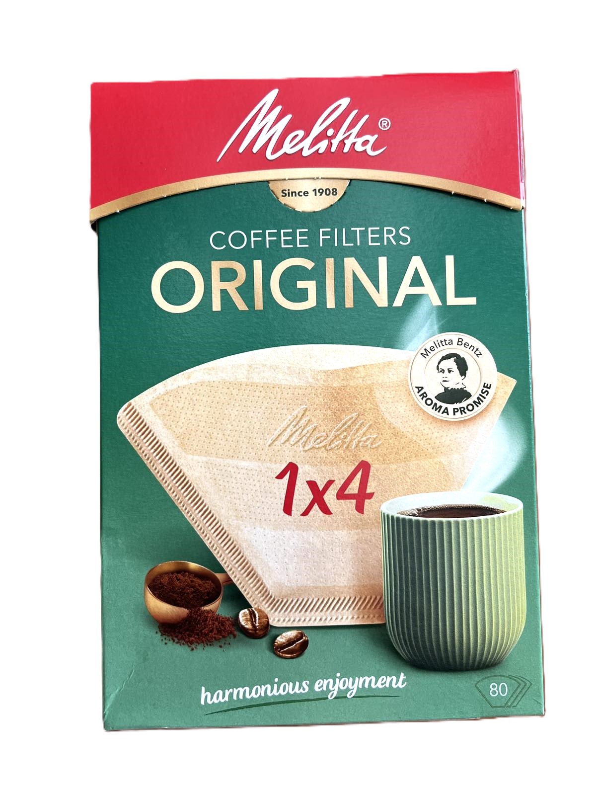 Фільтри для кави Melitta 1Х4 (80 шт.)