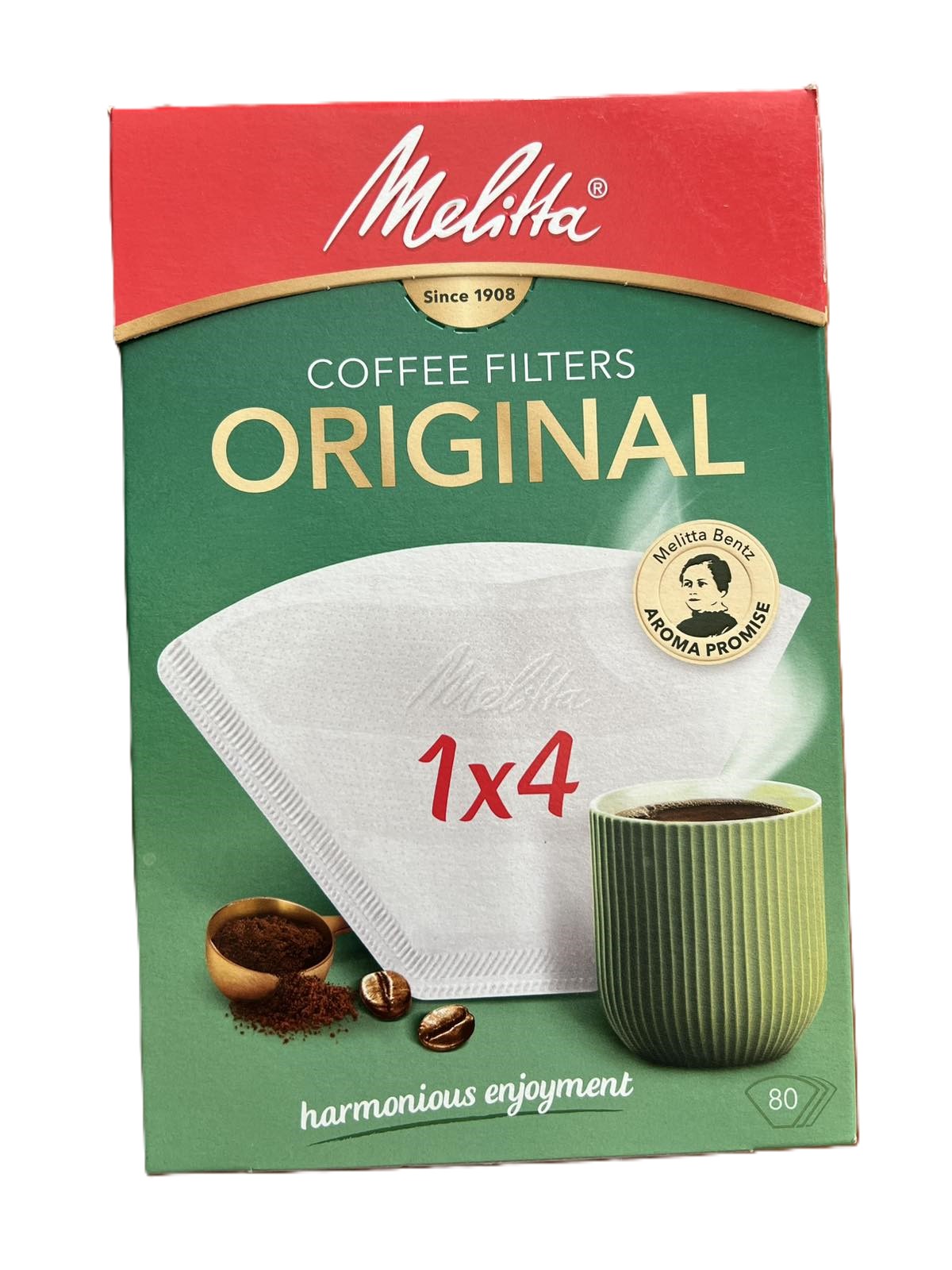 Фільтри для кави Melitta 1Х4 (80 шт.)