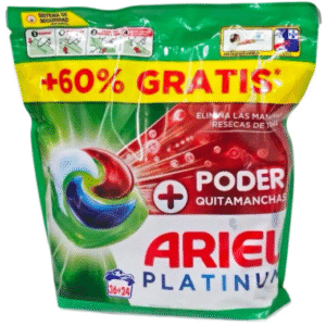 Капсули для прання Ariel Platinum Poder + 4ох компонентні 60шт