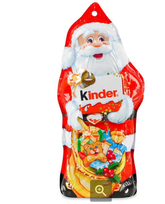 Фігура шоколадна «Дід Мороз» Kinder, 55г
